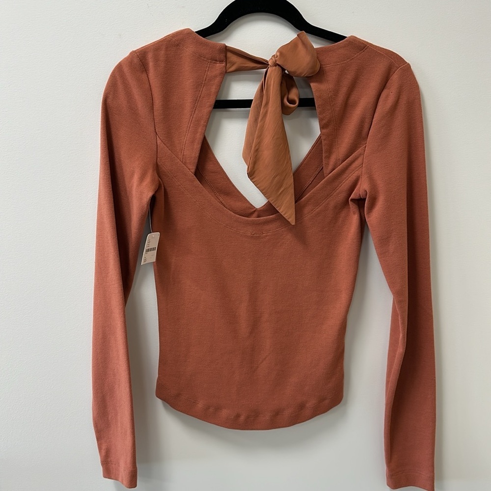 Free People • Terra Cotta Top • Sz XS • NWT! - Picture 4 of 11